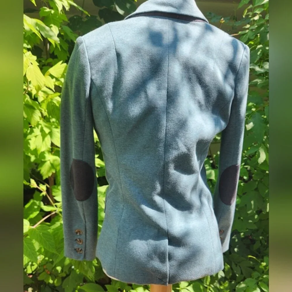 Cartonnier Small‎ Anthropologie Women's Teal Blazer